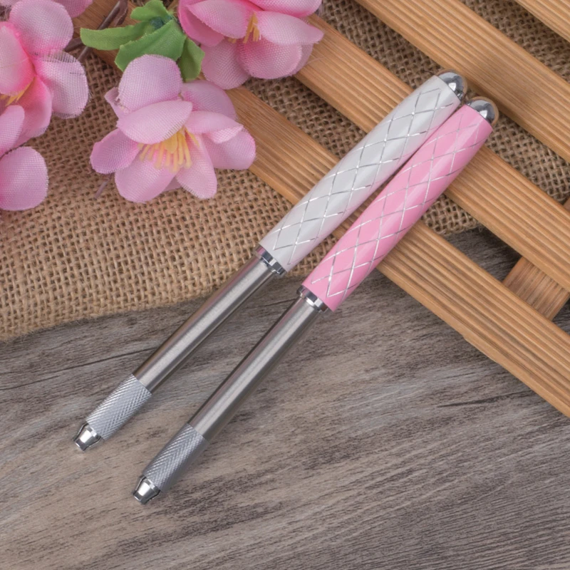 

Sdotter Aluminum Alloy 1PC Mini Free Scale Manual Microblading Pen For Permanent Makeup Eyebrow Eyeliner Lips Tattoo Needles Sup