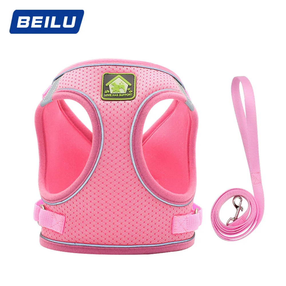

New Style Dog Chest Strap Vest Dog Traction Rope Reflective Breathable Dog Rope Pet Supplies Wholesale