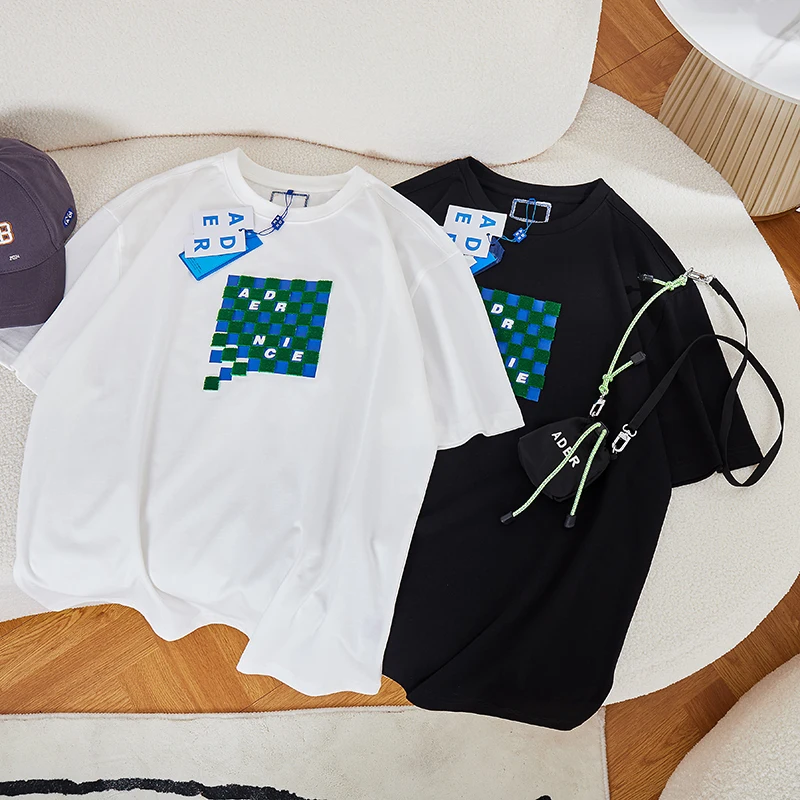

Ader error T Shirt Men Women Couple Streetwear High Quality Short Sleeve Loose Cotton T-Shirt