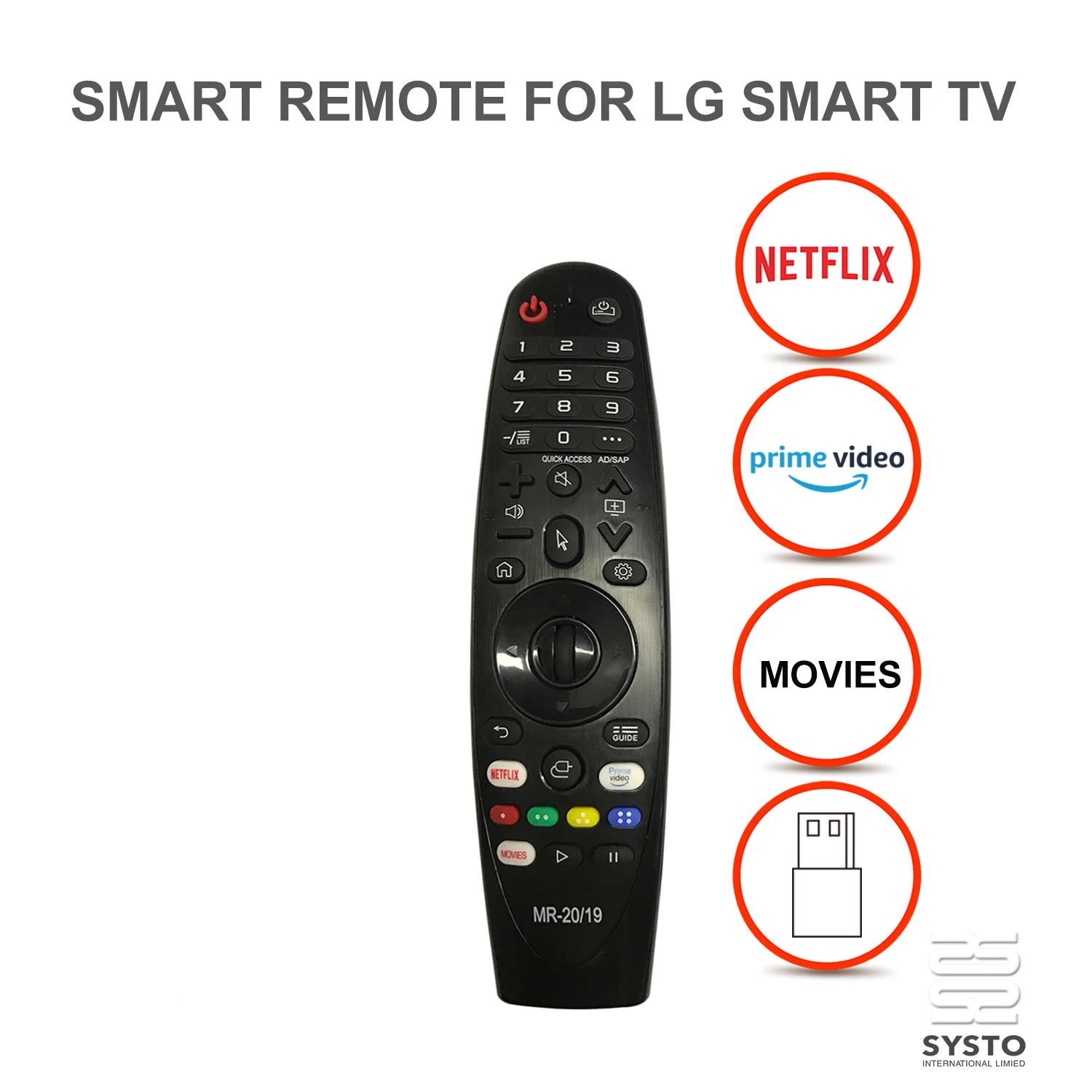

Волшебный пульт дистанционного управления для LG Smart TV, программирование не требуется, хорошая совместимость AN-MR600 AN-MR18BA Control ler