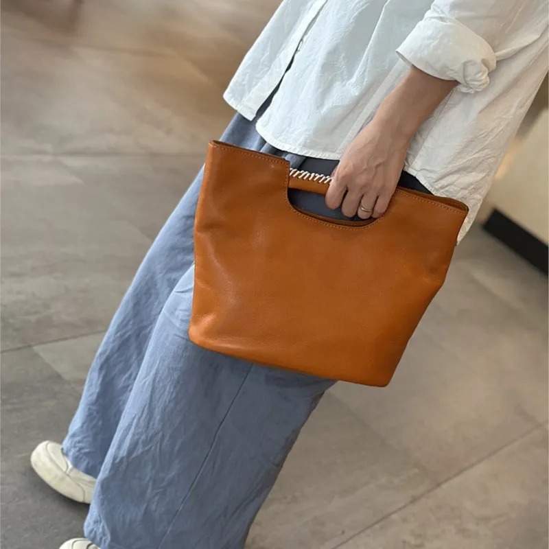 Женская сумка ручной работы Johnature винтажная вместительная через плечо из