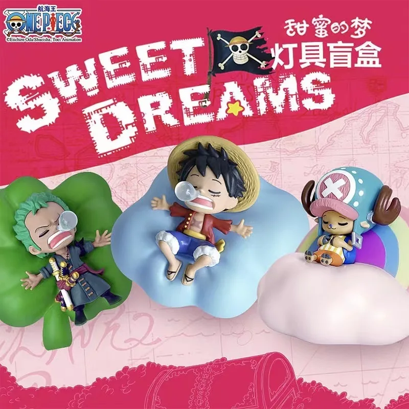 Anime One Piece Blind Box Night Light Luffy Zoro Nami Sanji 