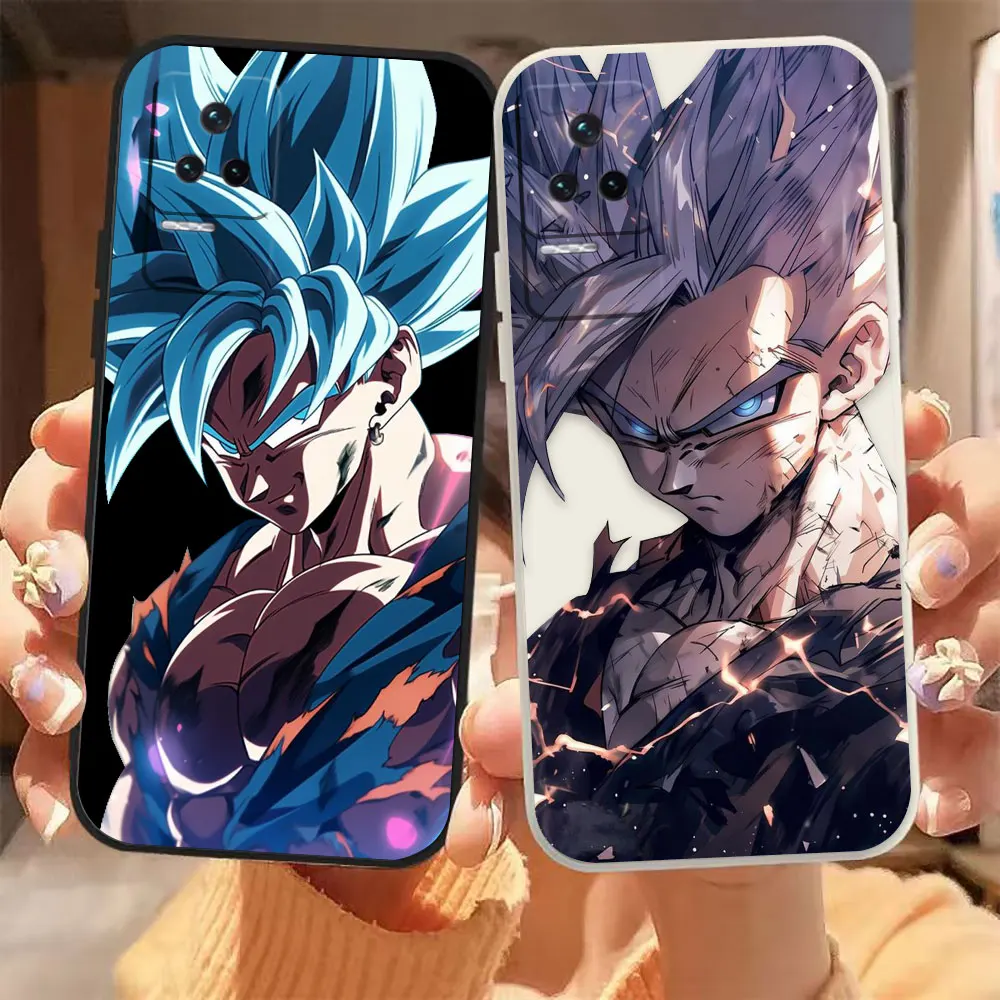 

Anime S-Super S-Saiyan G-Goku Phone Case For Redmi K60E K60 K50 K40S K40 K30 K20 12C 10C 9A 9 8 10X 10A 10 Pro 4G 5G Gaming Case