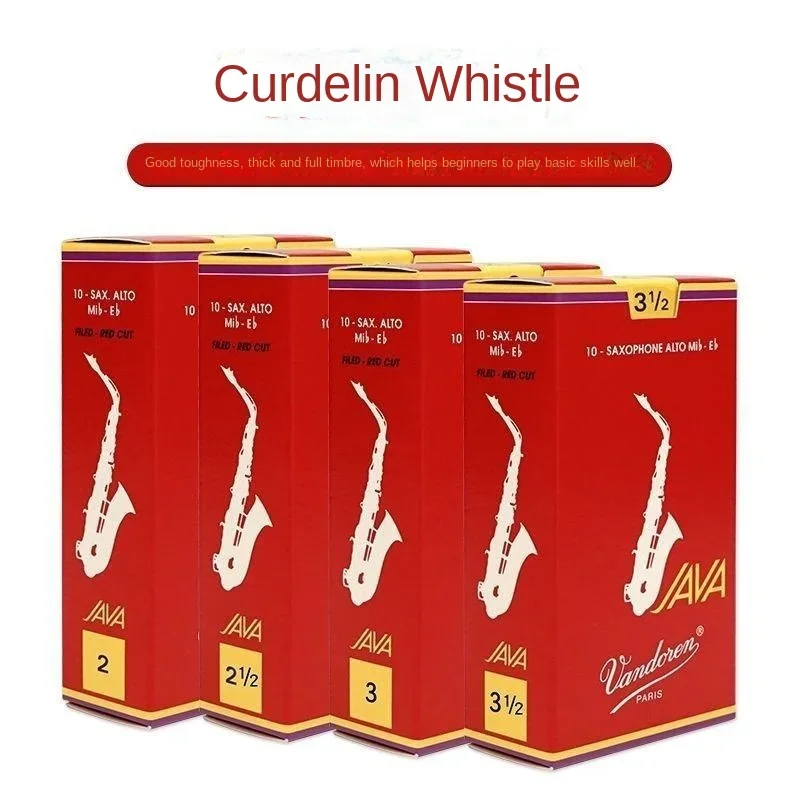 Высококачественный тростник альт сопрано тенор саксофон красный ящик 2 0 #2 5 #3 #