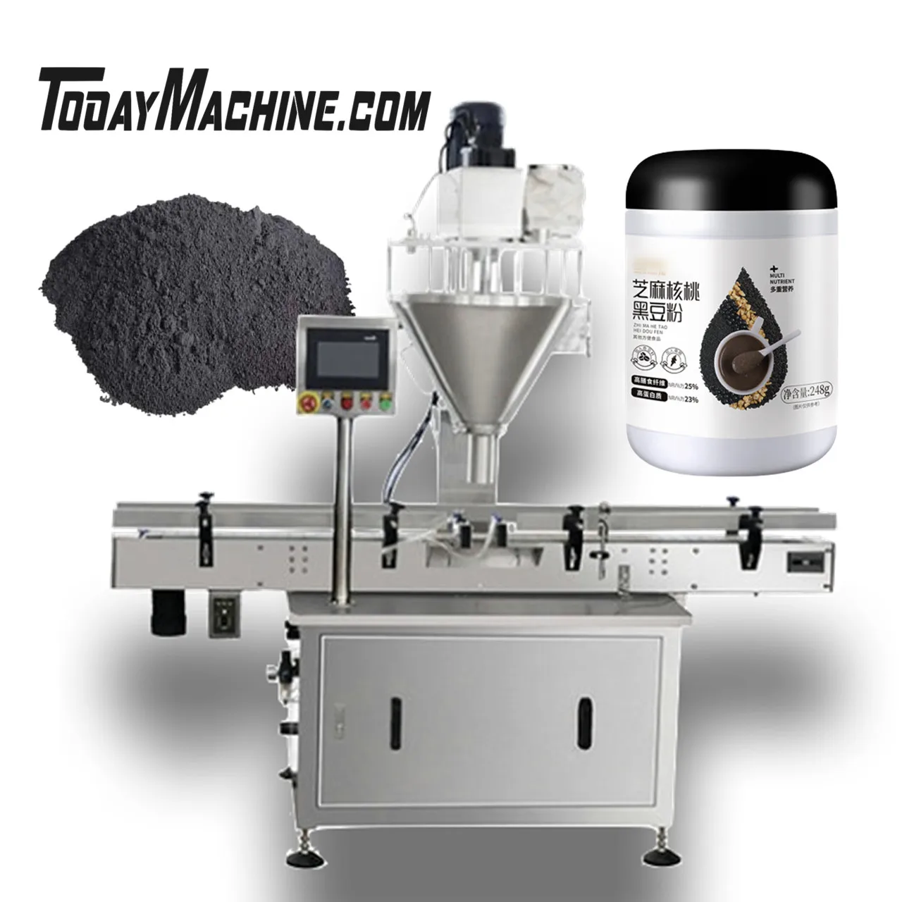 Автоматическая машина для розлива порошка молока в гранулах чили различная