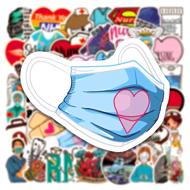 50 шт. водонепроницаемые виниловые наклейки на бутылки для воды |