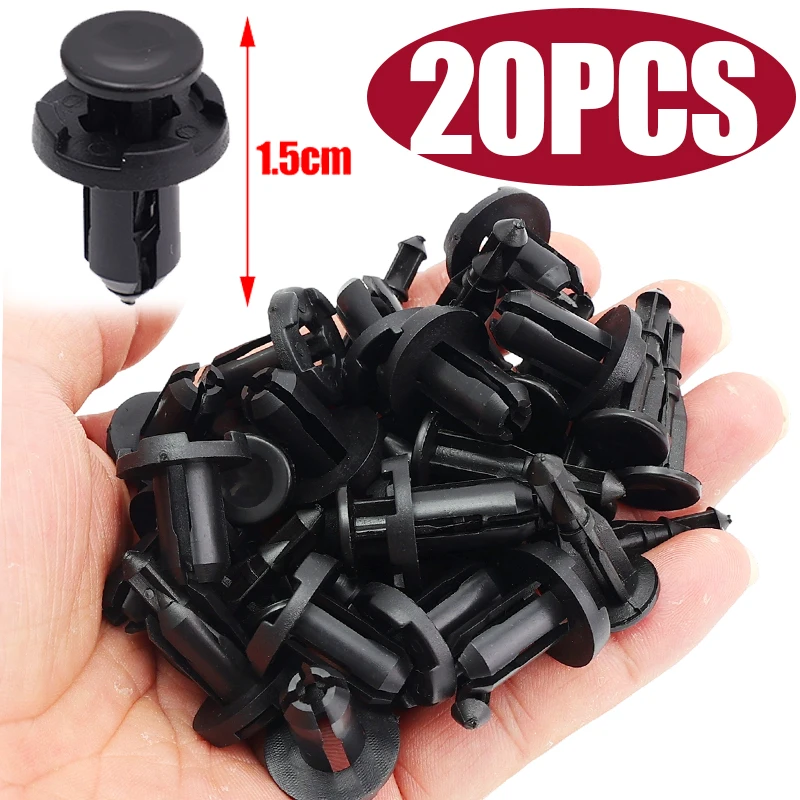 

10/20 шт., 9 мм, крепежный винт для автомобильного бампера, расширительный винт для подкладки крыла, брызговик, заклепка, универсальный автомобильный пластиковый комплект зажимов