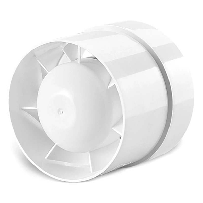 

Round Exhaust Fan Duct Ventilator 220V Ventilation Vent Air Extractor For Window Bathroom Toilet Kitchen Booster