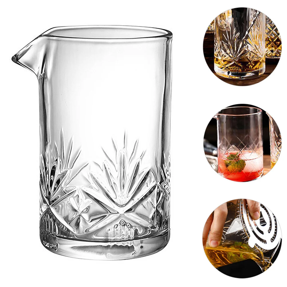 

Shaker Drink Stirring Glass Cocktail Glasses Drinks Whiskey Dispenser Bar Japanese Thick Bottom Cocktails