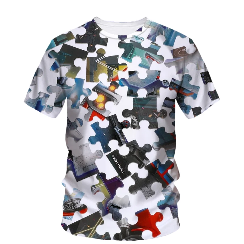 Футболка унисекс с графическим принтом модная повседневная тенниска оверсайз