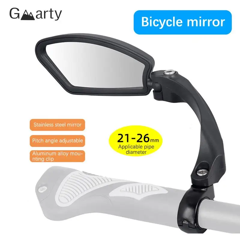 

Cycling Mirrors Bicycle Mirror Handlebar Rear View Mirror Adjustable Wide Range Back Sight Reflector Bike Accessories