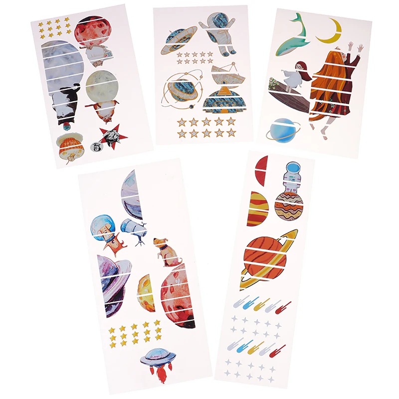 Декоративные маркеры на бас-гитару Space walk