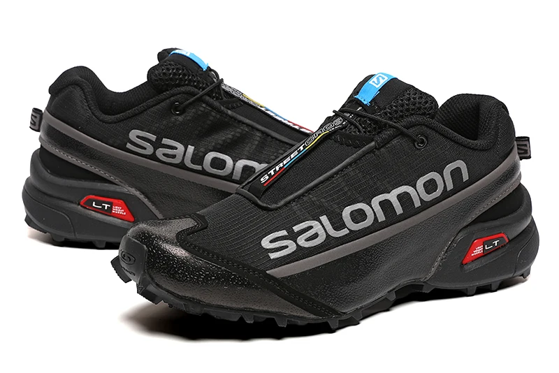 Salomon StreetCross 5 Men Running Original Shoes Outdoor Athletic Sport Salomon Shoes  5M Sneaker