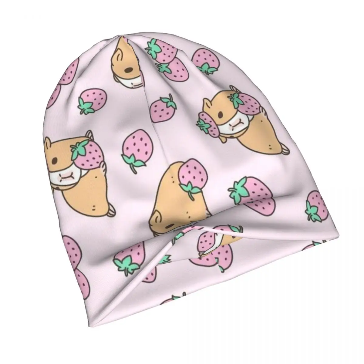 Шляпа шапки тонкая шапка для мужчин и женщин теплая с милой морской свиньей на