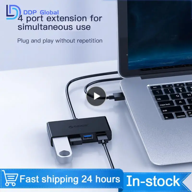 

Data Transfer Usb Splitter High Speed Multiple Expander 4 Ports Usb 3.0 Hub Lightweight 5gbps Usb Docking Station Usb Hub