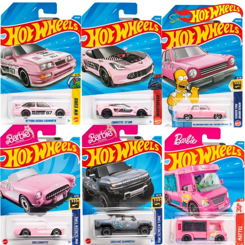Фото Коллекционная модель автомобиля Hot Wheels 1/64 из литого сплава: Барби, Хаммер, Бенц, БМВ, Тойота Такома C4982 – игрушка, подарок на день рождения для мальчика №1