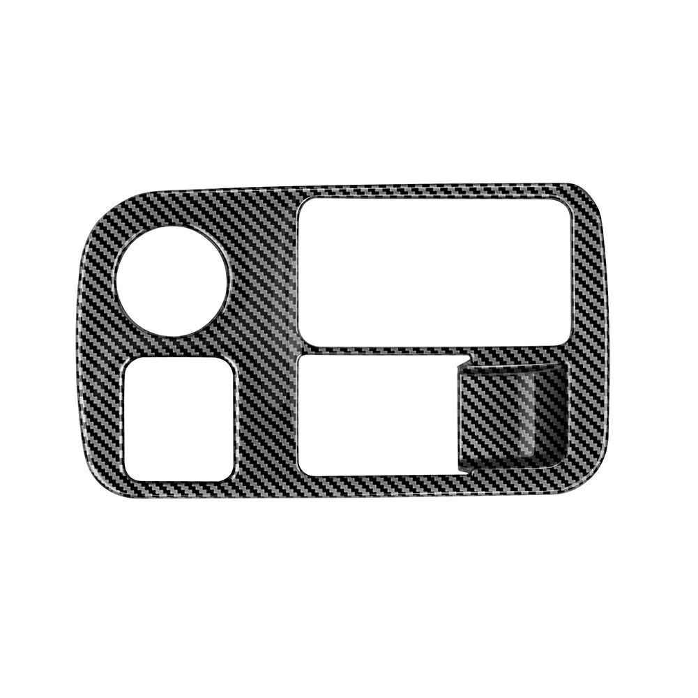 

Upgrade Your For Hyundai IONIQ 6\\'s Interior with Premium Carbon Fiber Style Headlight Adjustment Switch Cover Trim
