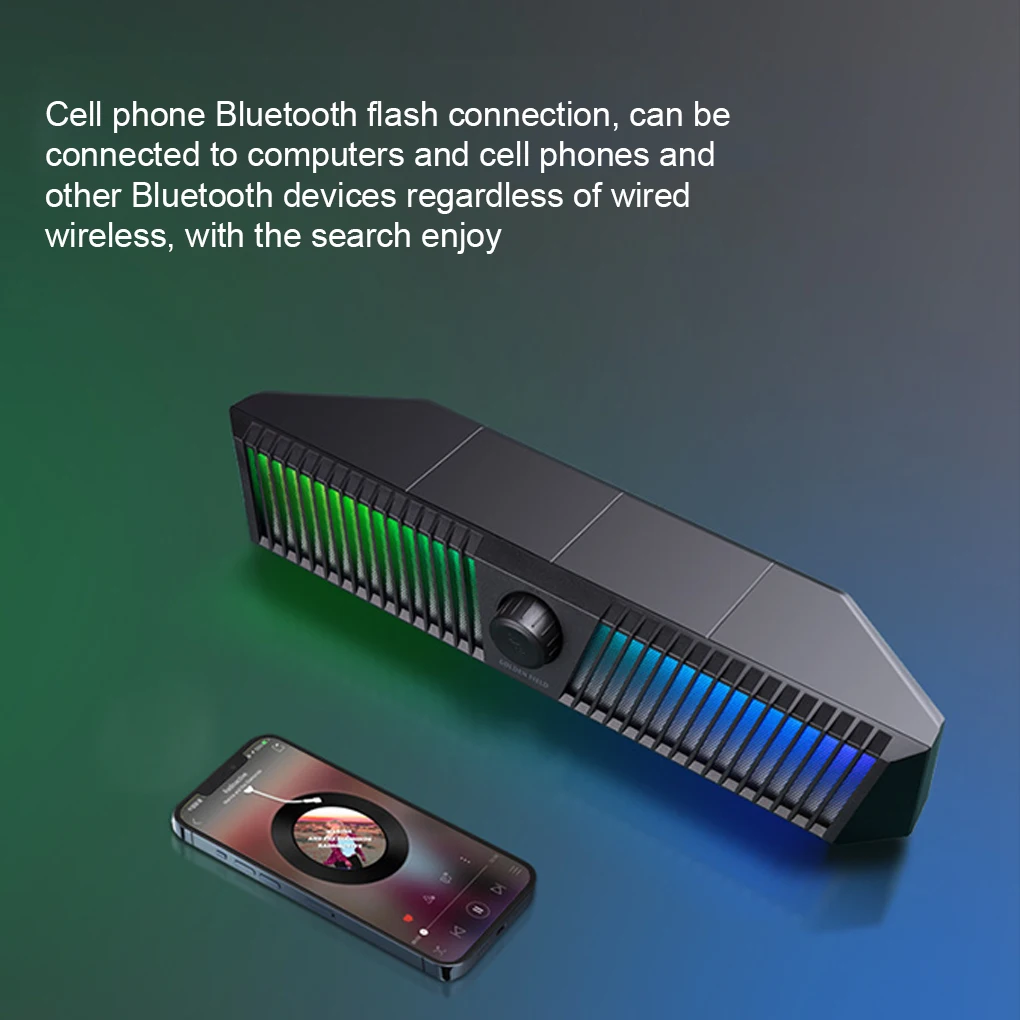 

Colorful Portable Bluetooth Speaker With Hidden Microphone For Clear Calls - Small And Easy To And More Stable