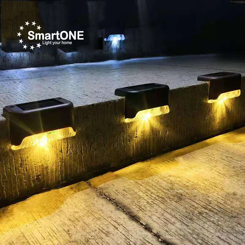 

Solar Outdoor Stair Light Balcony Fench Waterproof LED Path Lights Garden Yard Patio Landscape Walkway Night Lighting Decor