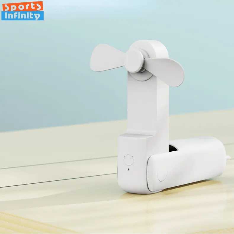 

Портативный Складной вентилятор с функцией быстрой зарядки, 2000 мАч