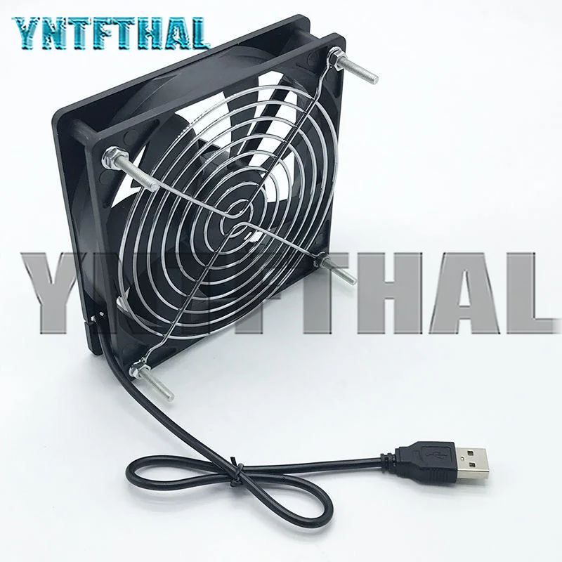 Работает для суперкрасного Φ DC12V 0.12A 3-проводной охлаждающий вентилятор