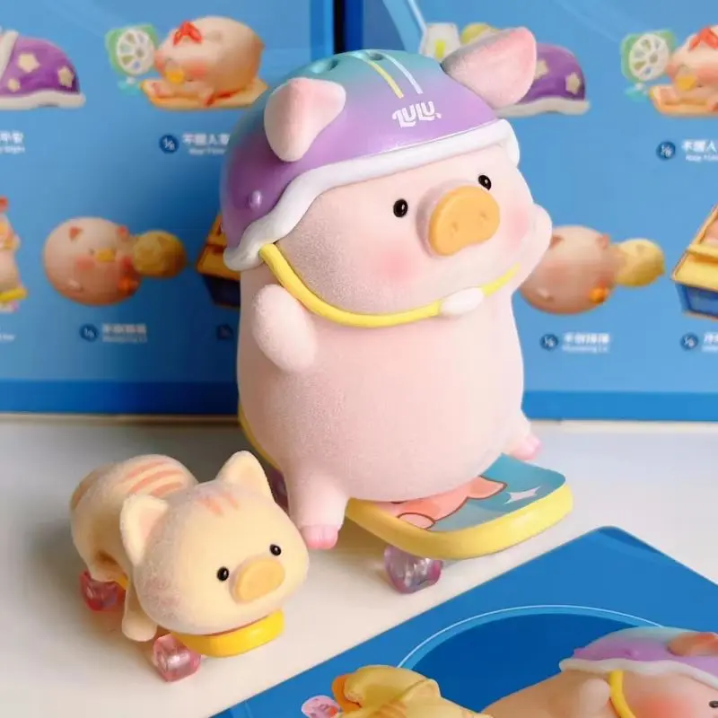 Подлинная серия Lulu The Pig Stay With You слепая коробка экшн-фигурки игрушки мультяшный