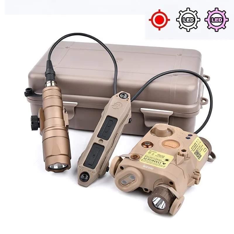 WADSN Тактический страйкбол UHP PEQ-15 PEQ15 Красная точка Зеленый Синий Лазер