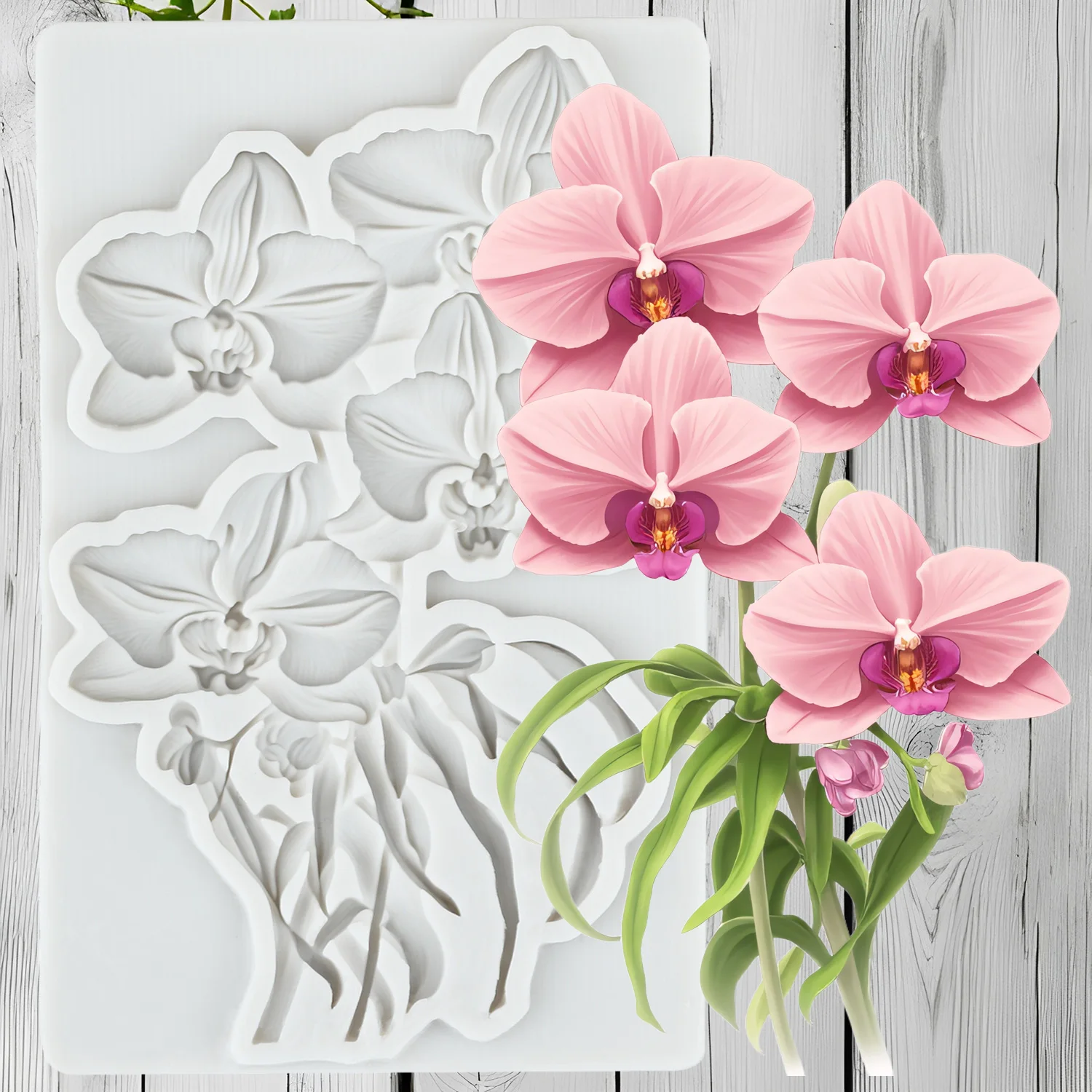 

Силиконовые формы для цветов орхидеи