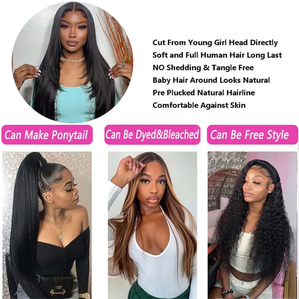 Прямые девственные человеческие волосы с застежкой бразильские натуральные