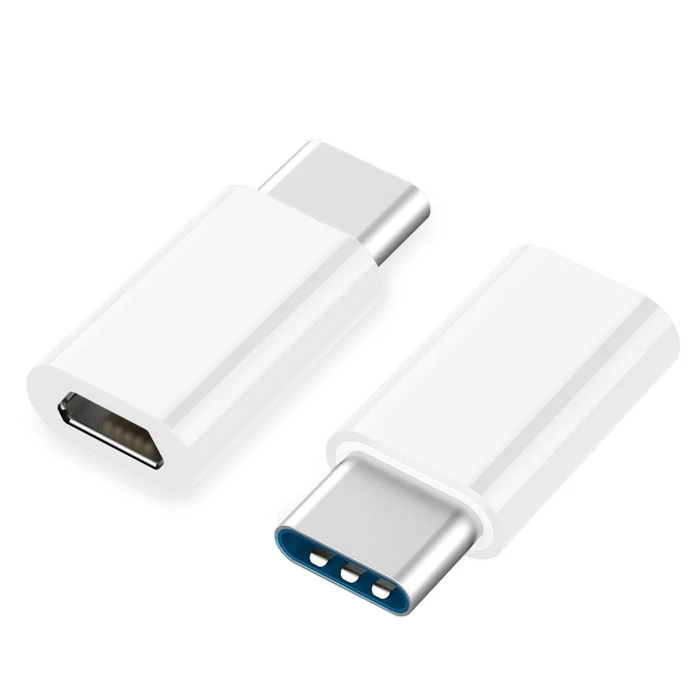 200PCS USB3.1 Type C OTG Adapter Micro USB Female to Type C Male Converter for Samsung Galaxy Note 8 S8 Plus/A5/A7 2017/Oneplus