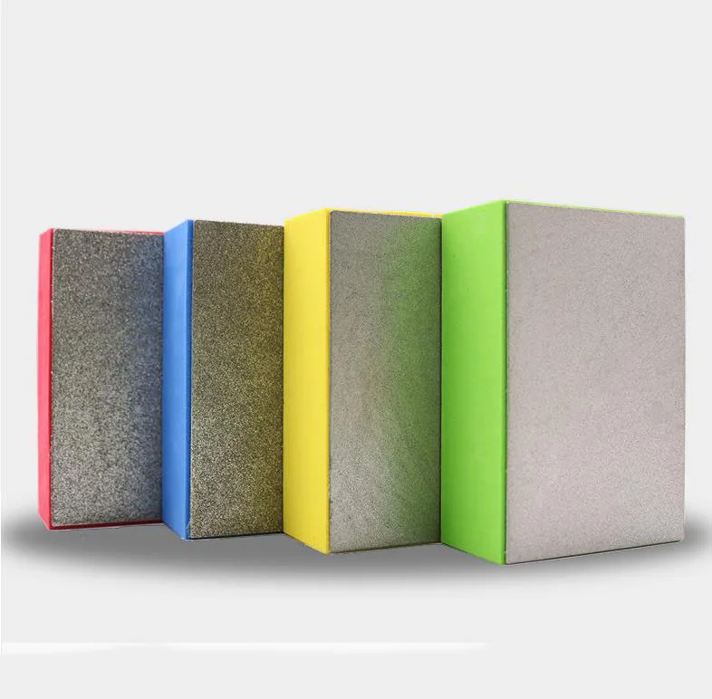 

Diamond hand wiping piece ceramic tile trimming device stone grinding and trimming hand wiping piece emery hand wiping tool