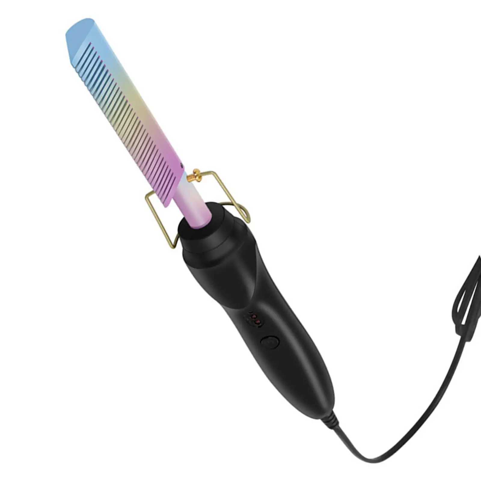 

Hair Straightener Comb Brush Curl Press Comb EU Plug Short Hair Thin Hair Hair Styling