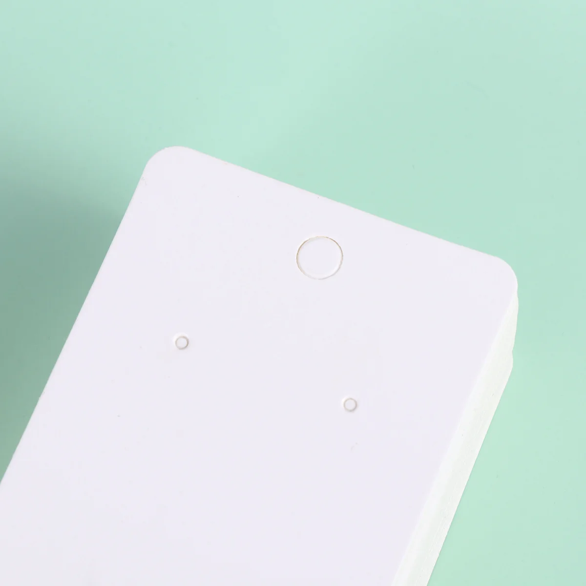 200 шт. подставки для сережек креативные бирки карты-гвоздики джемпер