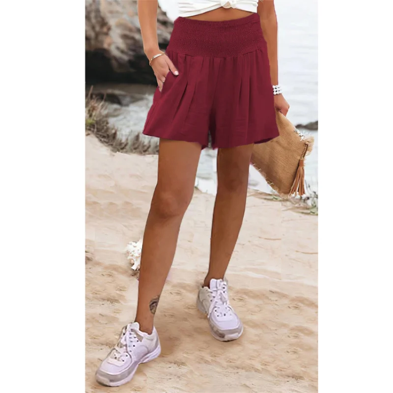Elegant Ladies Solid Vetement Femme Women Clothing Shorts for Women Y2k Casual Fashion Clothes Casual Streetwear Summer