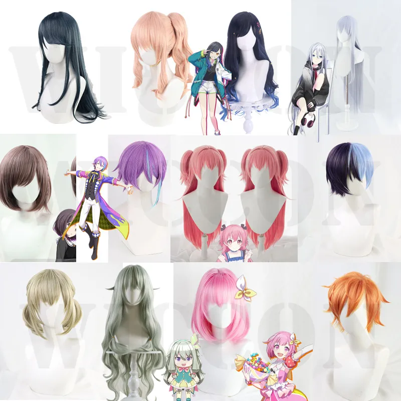 

Project Sekai Colorful Stage Akiyama Mizuki Ootori Emu Akito Shinonome Ena Kusanagi Nene Shiraishi An Saki Tenma Cosplay Wig
