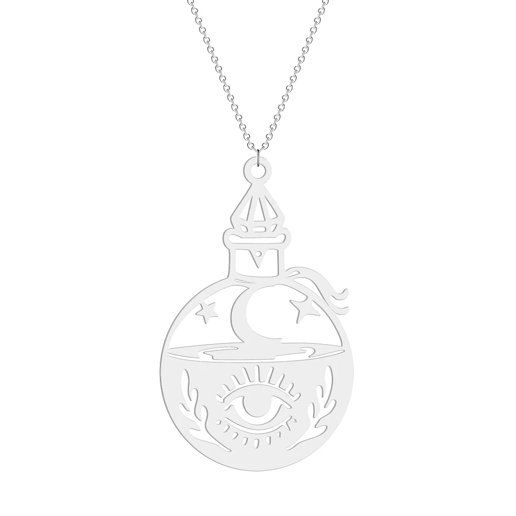 Cxwind подвеска в виде волшебной бутылки из нержавеющей стали таинственное