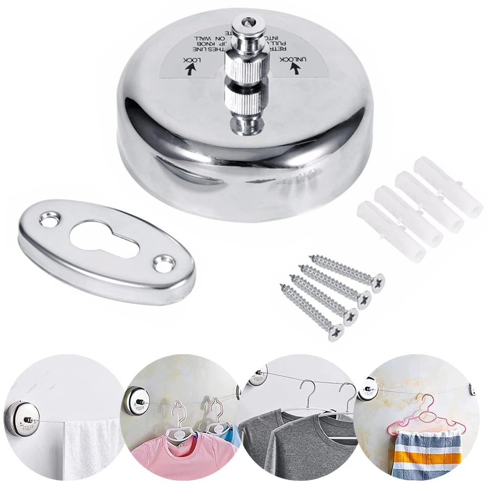 

Retractable Clothesline Dryer Laundry Hanger Clothes Drying Rack Rope Clothes Drying Hanger Clothes Dryer Rack Clothesline Rope