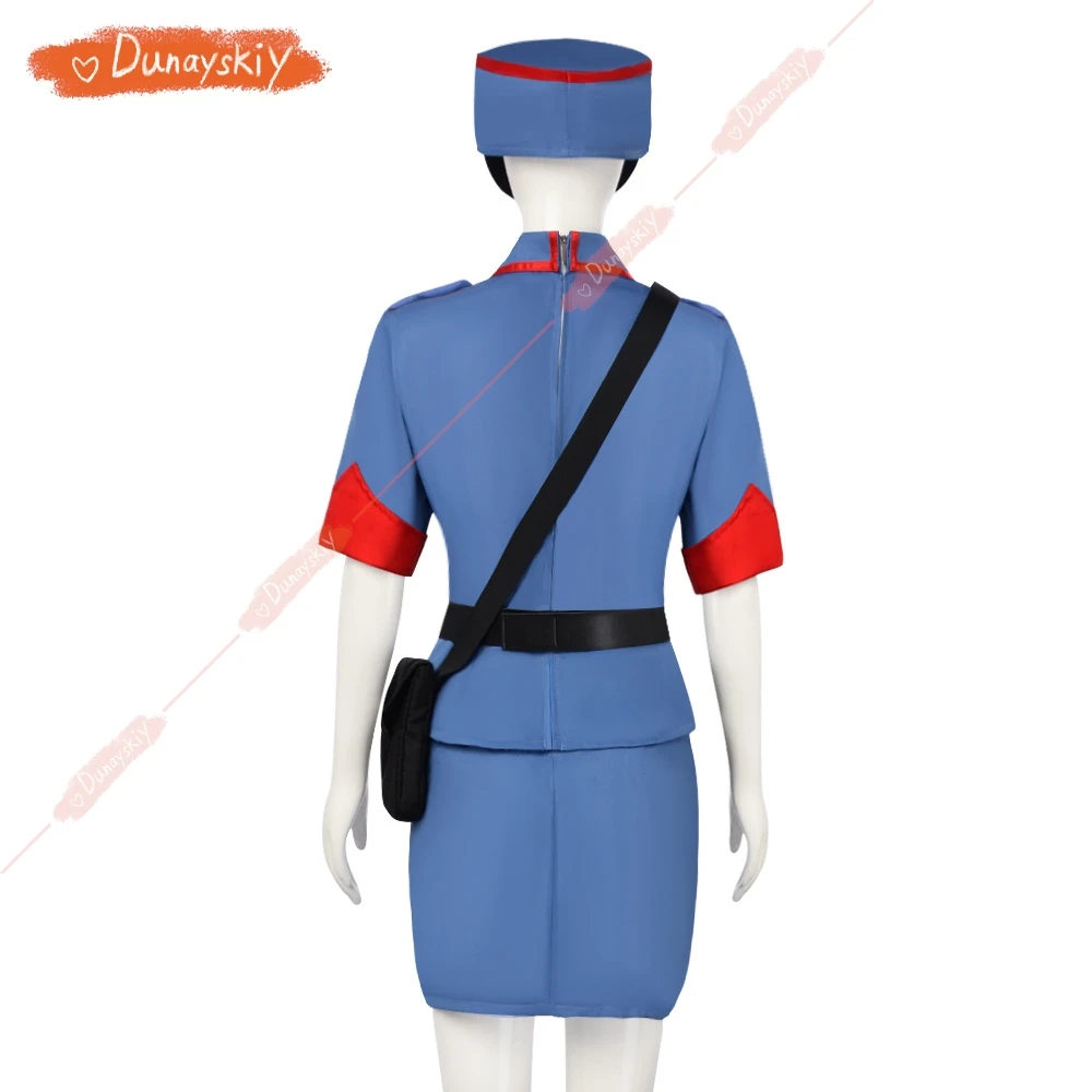 Офицер Дженни Косплей Костюм Хэллоуин Рождество Comic con Game Аниме Вечеринка
