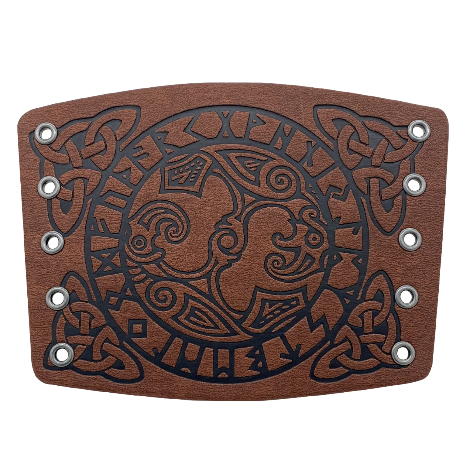 

Мужские кожаные нарукавники для косплея в средневековом стиле, 1 шт.