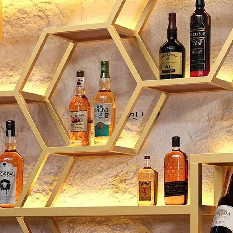 Настенный мини-стойка для вина витрина барный винный шкаф гостиной напитки