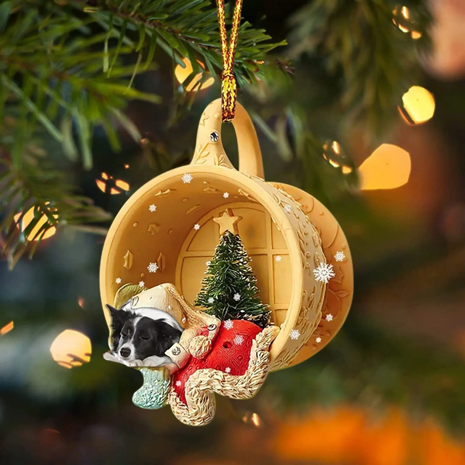 

14mm Quartz Nail Large Christmas Gnomes Swinging Cat Car Hanging Ornament Christmas Pendant Ornaments Personality Ornaments