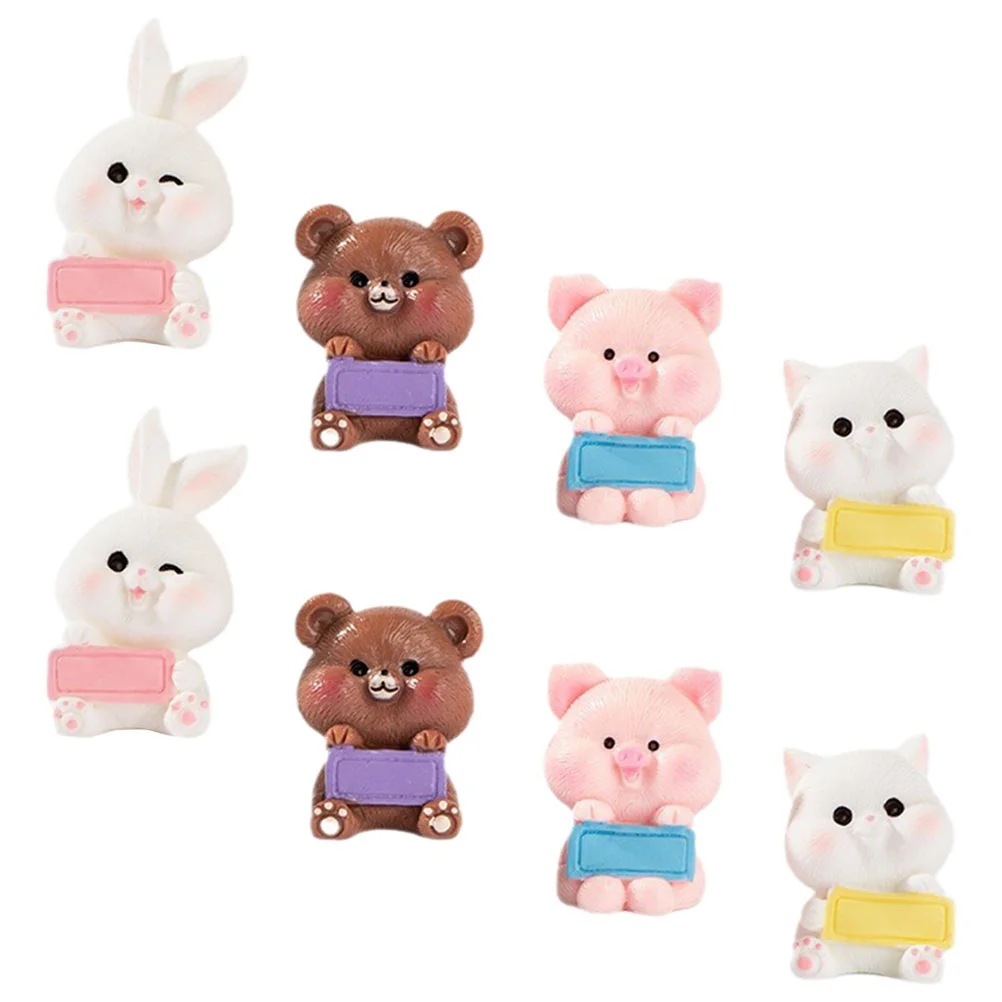 

8 шт., декоративные фигурки животных на ферме