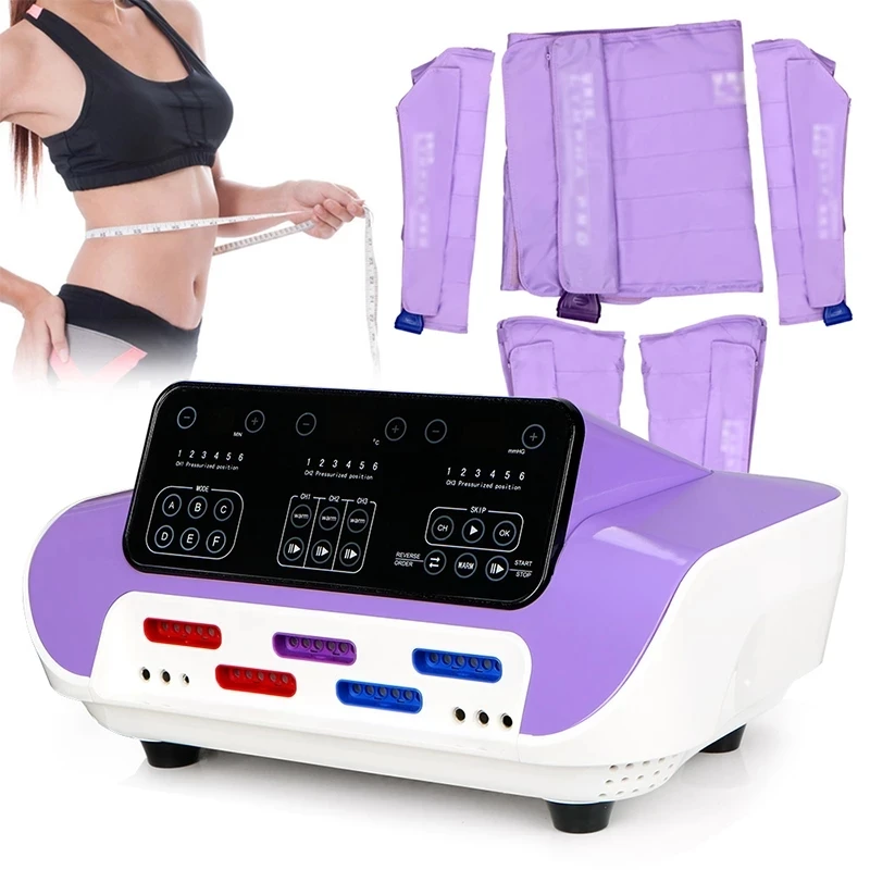 

Portable Pressotherapy Air New Tech Body Slimming Professional Healthy Pressotherapy Lymph Detox Device For Home Salon Spa Use