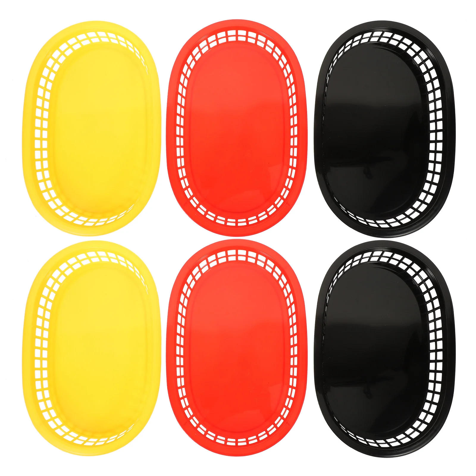 

6 шт., пластиковые кухонные корзины для фруктов