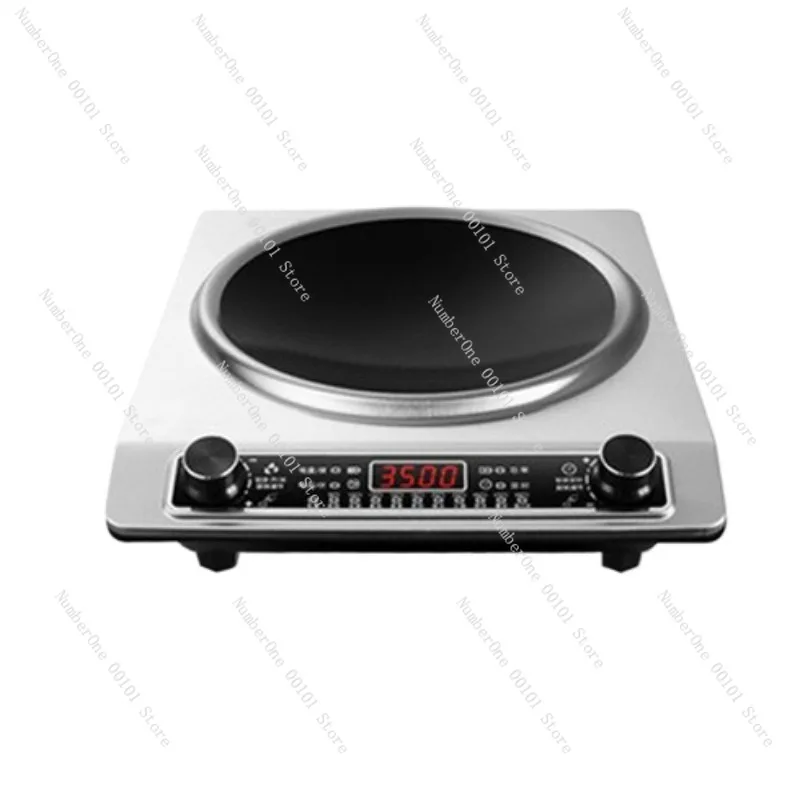 Concave induction cooker new high-power commercial 3500W energy-saving stir fry