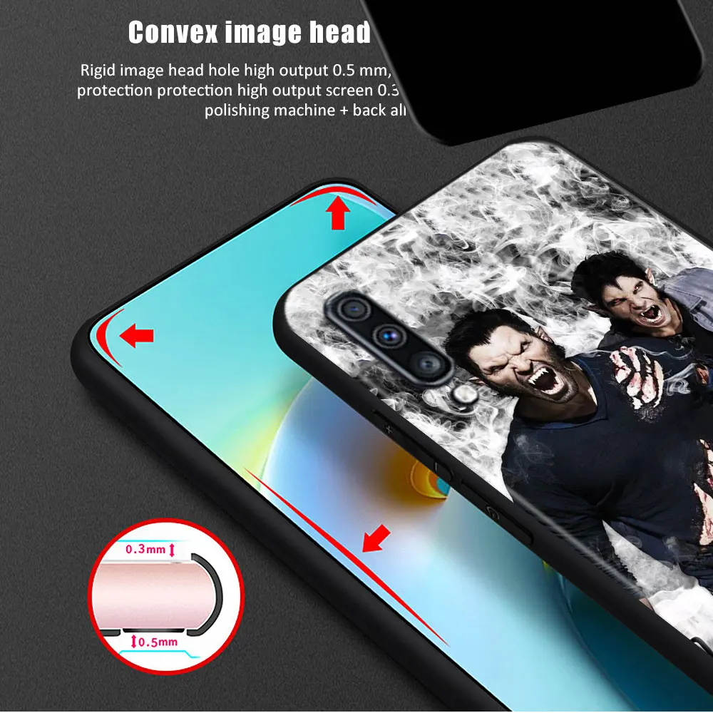 Фильмы Teen Wolf для Samsung Galaxy A20s Note 20 Ultra 10 A70 A10s A30 A20e A50 A40 A10 A03s M31 M52 стильные чехлы