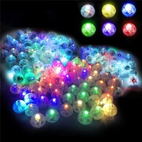 50pcslot round ball led balloon light mini flash lamps lantern lamp for christmas wedding party decorations pendant accessories