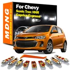 MDNG Canbus для Chevrolet Chevy Sonic Trax HHR Caprice Экспресс светодиодный интерьер КУПОЛ багажник номерной знак комплект освещения автомобильные аксессуары