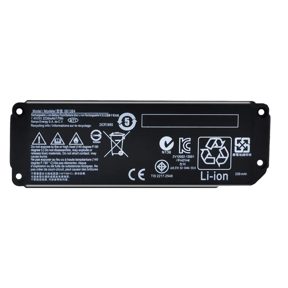 Сменный перезаряжаемый аккумулятор для BOSE SoundLink Mini I Bluetooth-динамик 2230 мАч