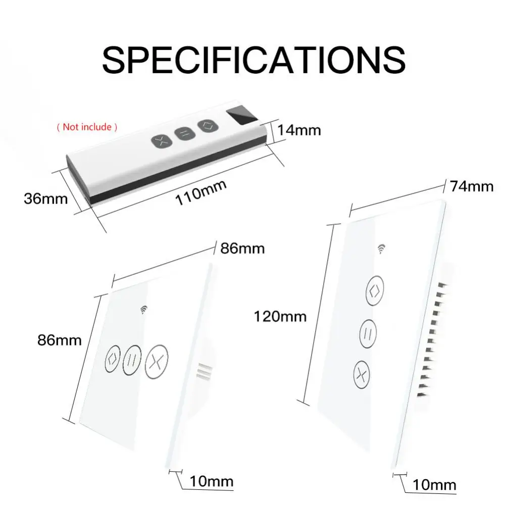 Умная панель для штор голосовое управление без помощи рук с приложениями